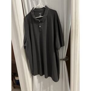 Sonoma classic fit gray pique polo shirt mens big & tall 4XB
